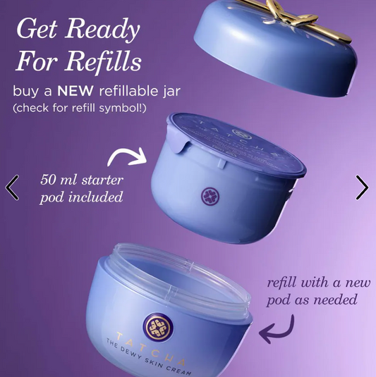 Tatcha || The Dewy Skin Cream Plumping & Hydrating Refillable Moisturizer