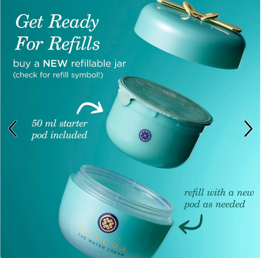 Tatcha || The Water Cream Oil-Free Pore Minimizing Refillable Moisturizer